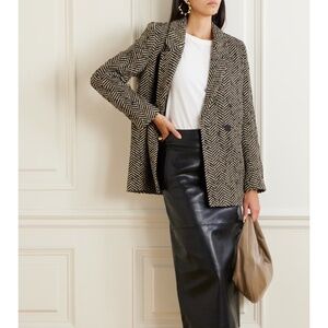 Anine Bing Fishbone Blazer, size Medium